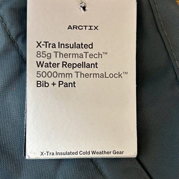 Arctix Woman’s Snow Sports Insulated Cargo Pants M8-10 (33 Inseam) -Charcoal NWT - Picture 7 of 12